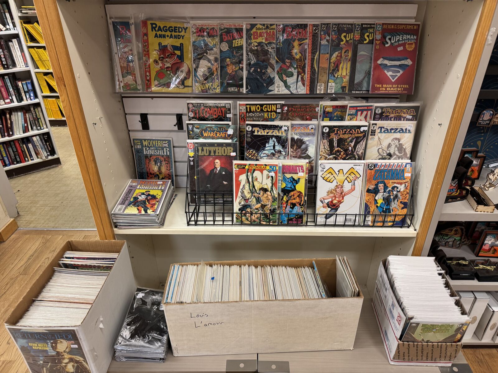 Hundreds of Comic Books