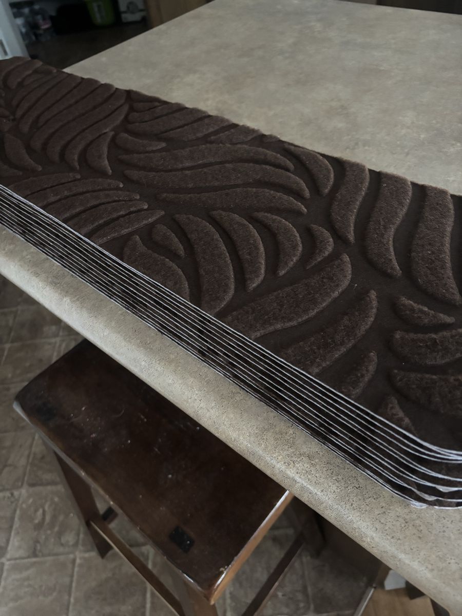 New carpet stair runners