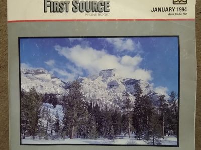 Las Vegas Telephone Directory - Vintage