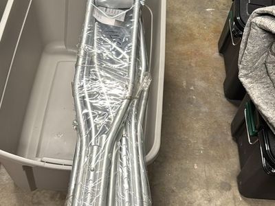 DeRoyal 3-700A-03 Large Adult Crutches - New/Unused, Medical Mobility Aid Pair
