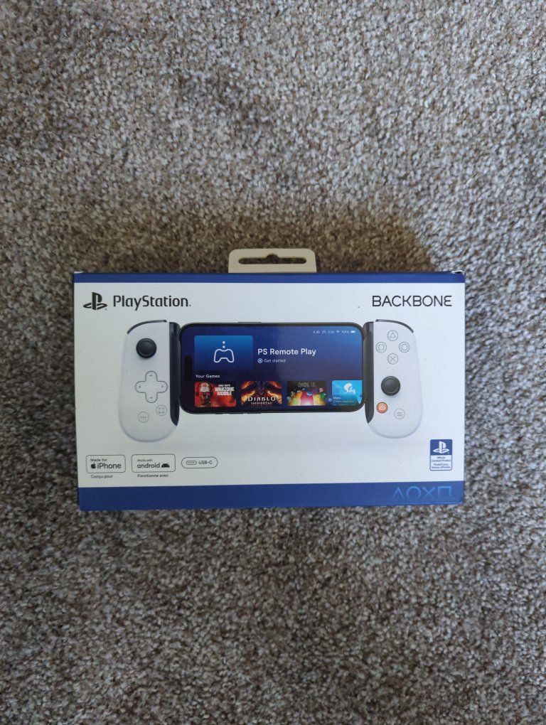 Backbone PlayStation Edition Mobile Gaming Controller for iPhone & Android USB-C - PS Remote Play