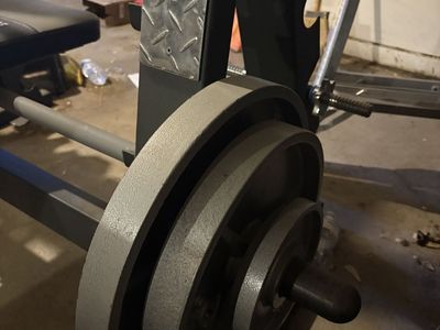 Heavy-Duty Workout Bench Set