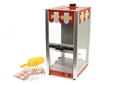 Doral Designs Tabletop Popcorn Machine Maker with Scoop and Bags