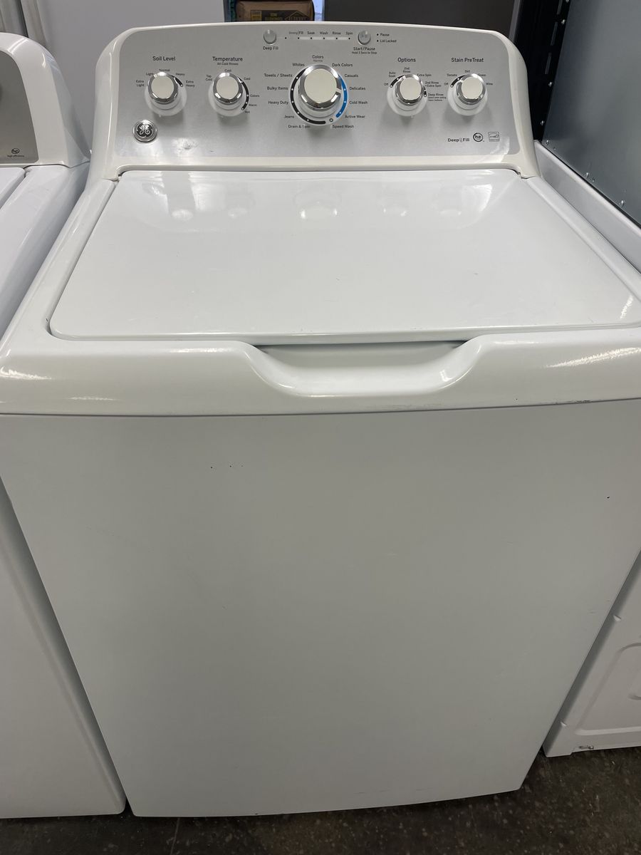 GE Large Super Capacity Washer , Clean Working Great, With 30 Day Warranty!