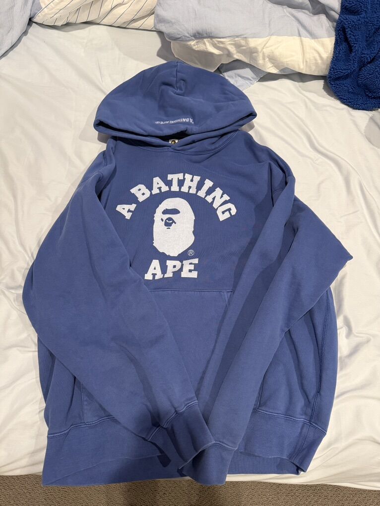 Blue Bape Hoodie
