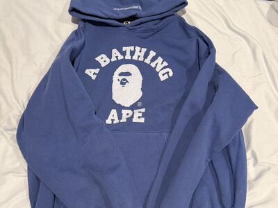 Blue Bape Hoodie