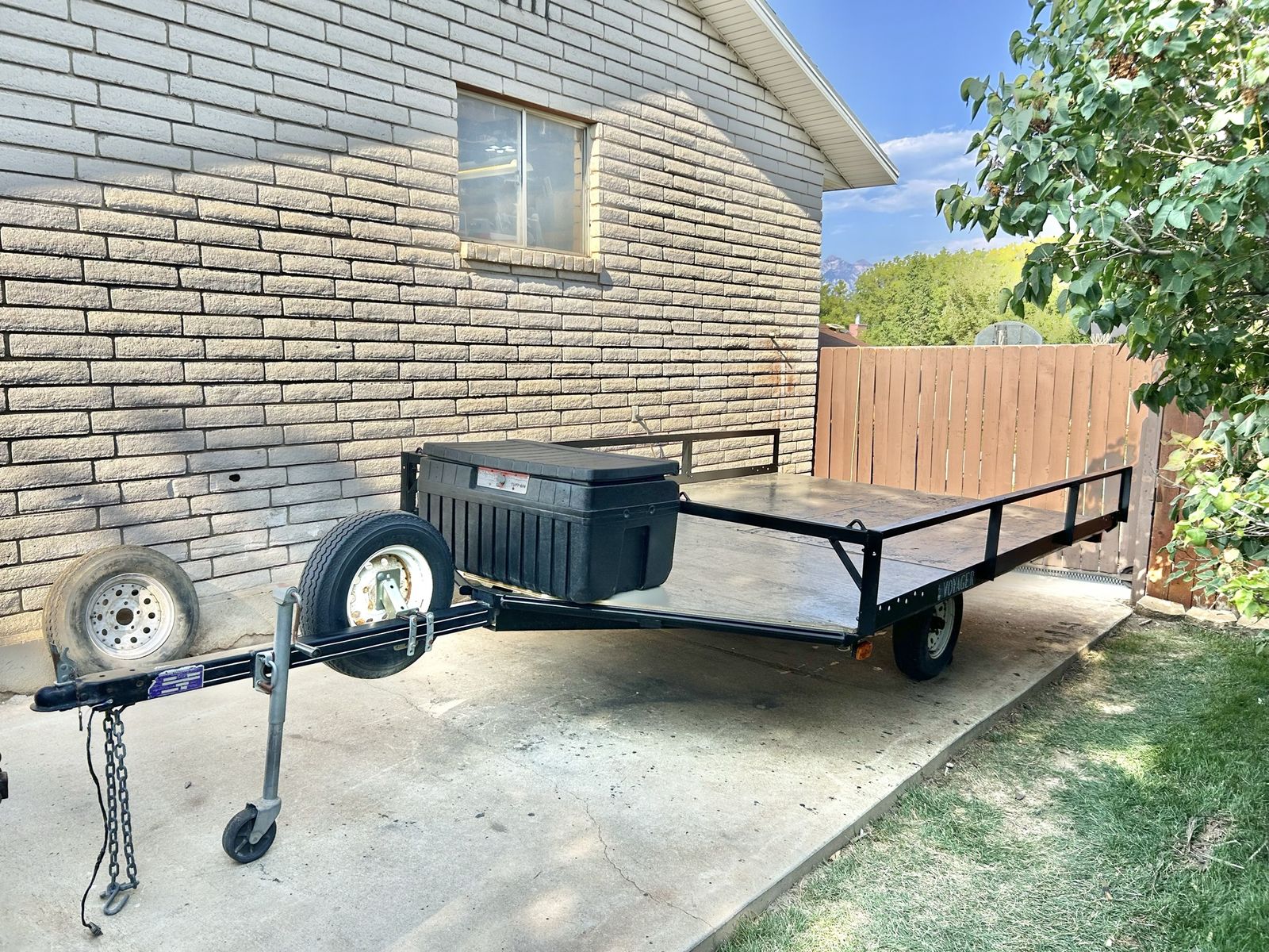 8X12 Side by Side/ATV Trailer