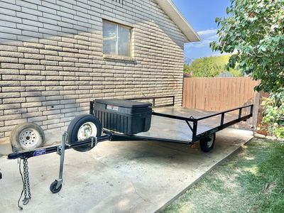 8X12 Side by Side/ATV Trailer