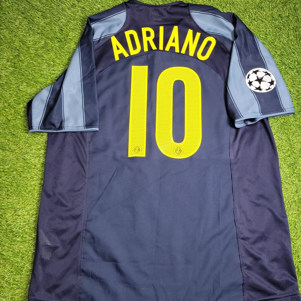Adriano #10 | XL | Inter Milan 04-05 Third Jersey