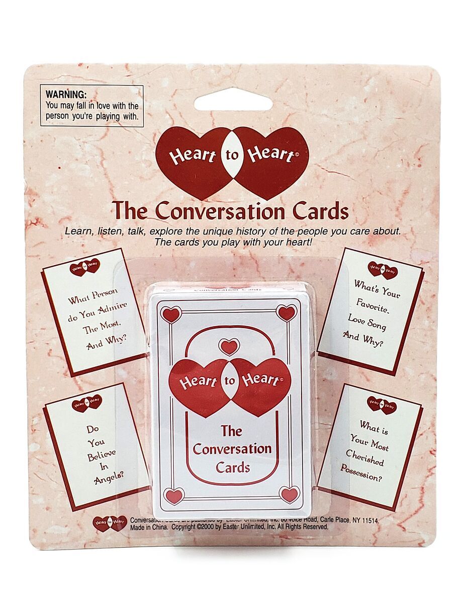 Vintage Heart to Heart “The Conversation Cards” Game – NEW
