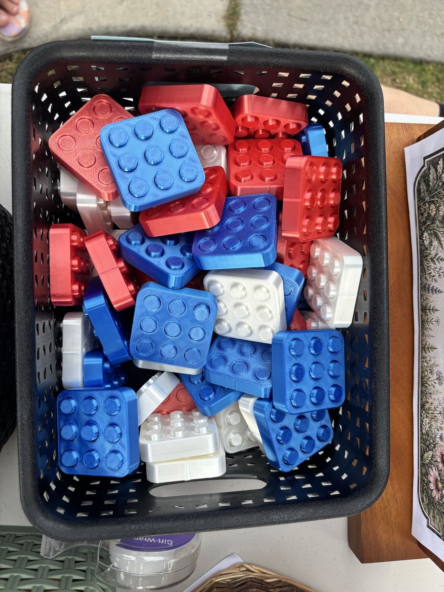 Red, White, & Blue 3D Printed Fidget Pop-Its - Lots available