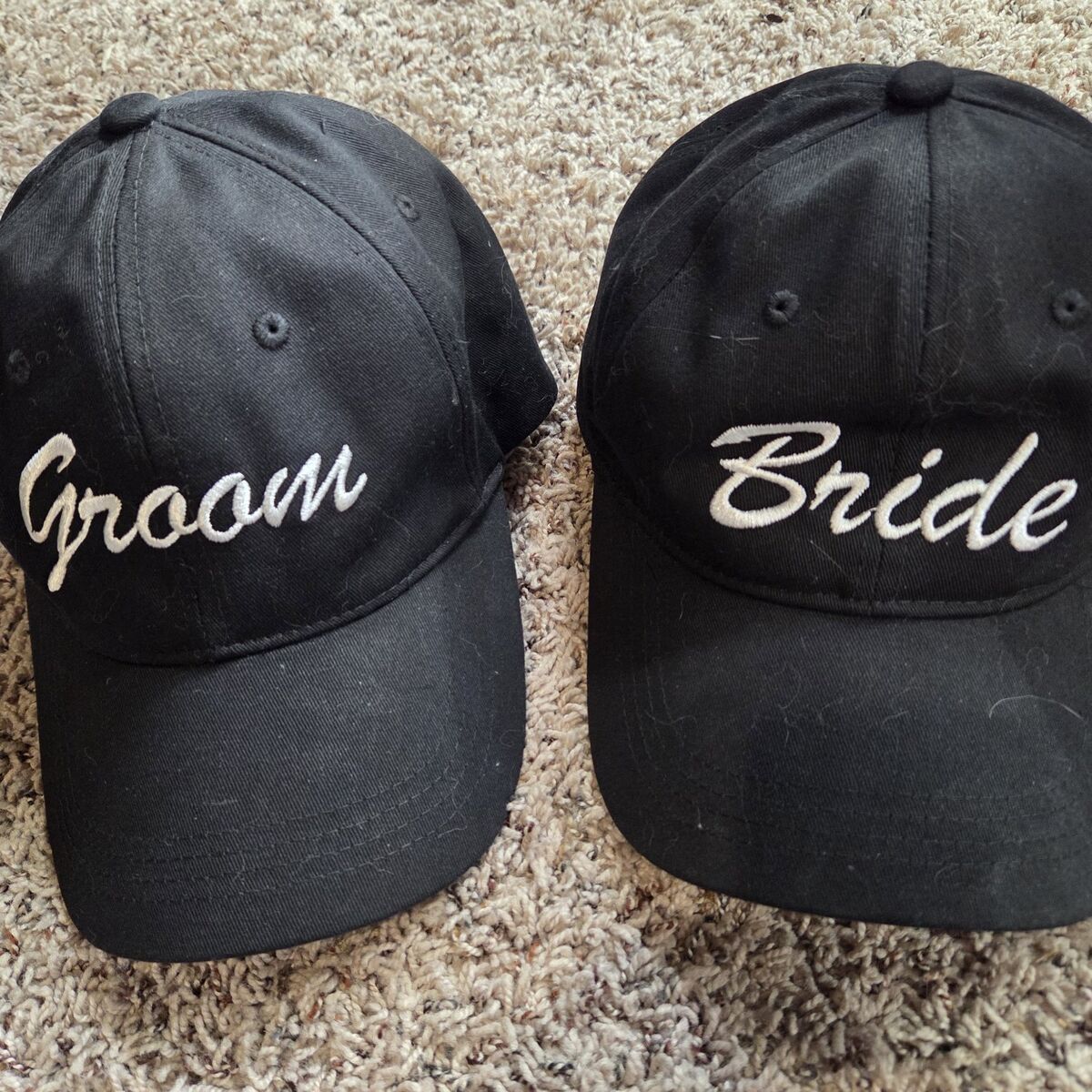 bride and groom hats