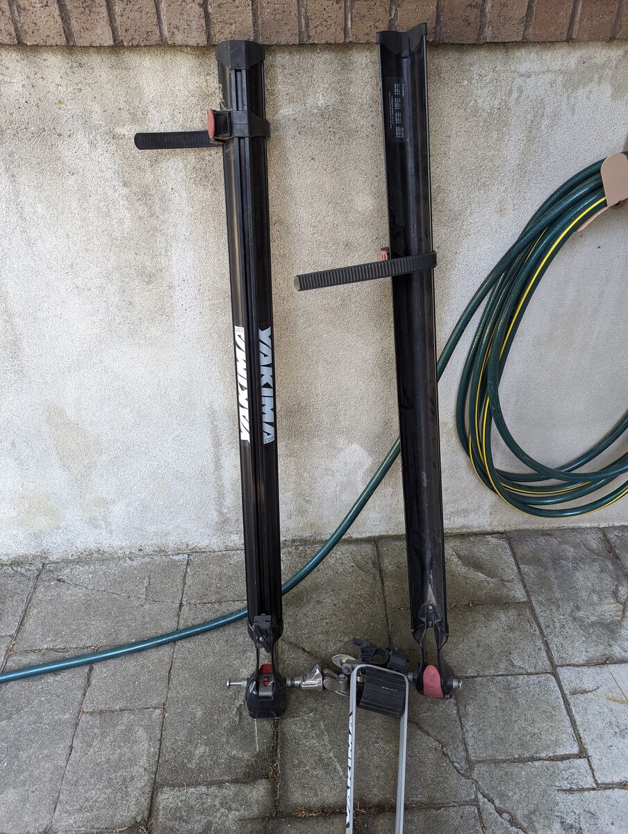 Yakima roof bike attachment