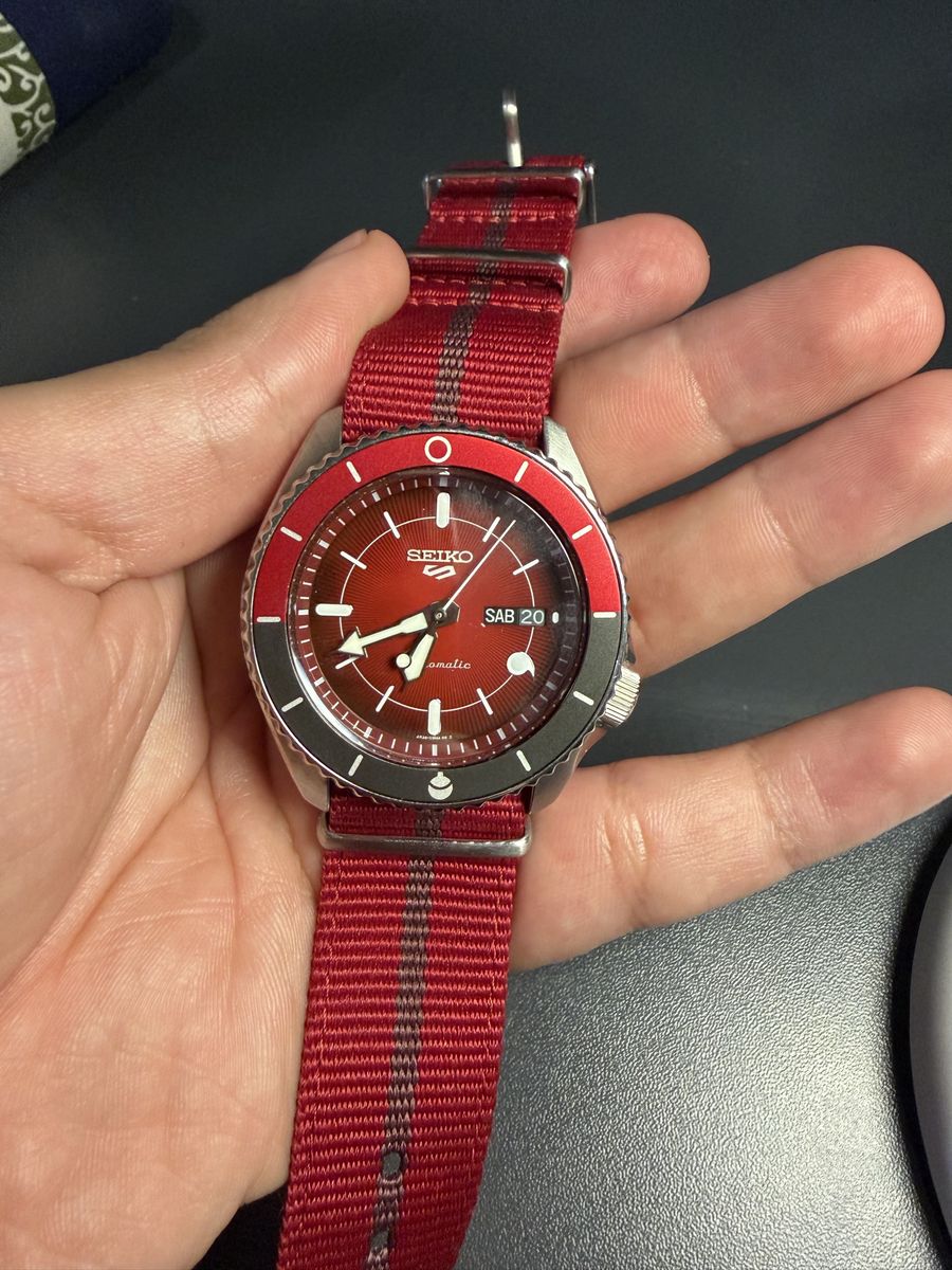 SRPF67K1 NarutoXSeiko collab Seiko watch