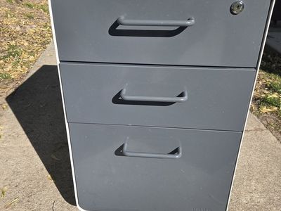 Poppin brand File cabinet - Stow Style high quality