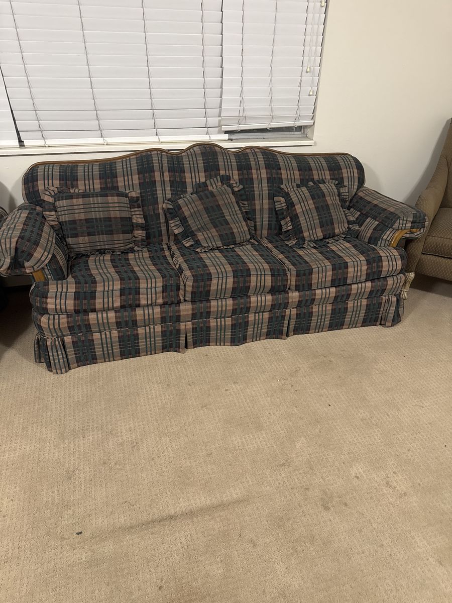 Couch and love seat