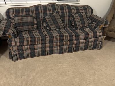 Couch and love seat