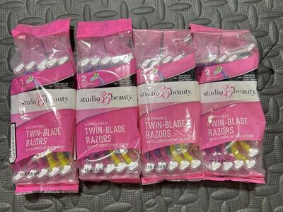 New 40 Studio 35 Beauty 2 Blade Dispoable Razors