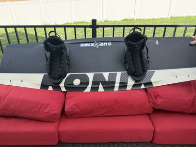 2023 Ronin Supreme Wakedboard (141) Setup