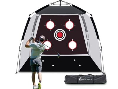 WishDirect Automatic Golf Net, Practice Aid Accessory, Training Chipping Swing