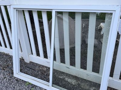 Used 4050 Window with Matching Screens & White Interior Shutters – $300 OBO