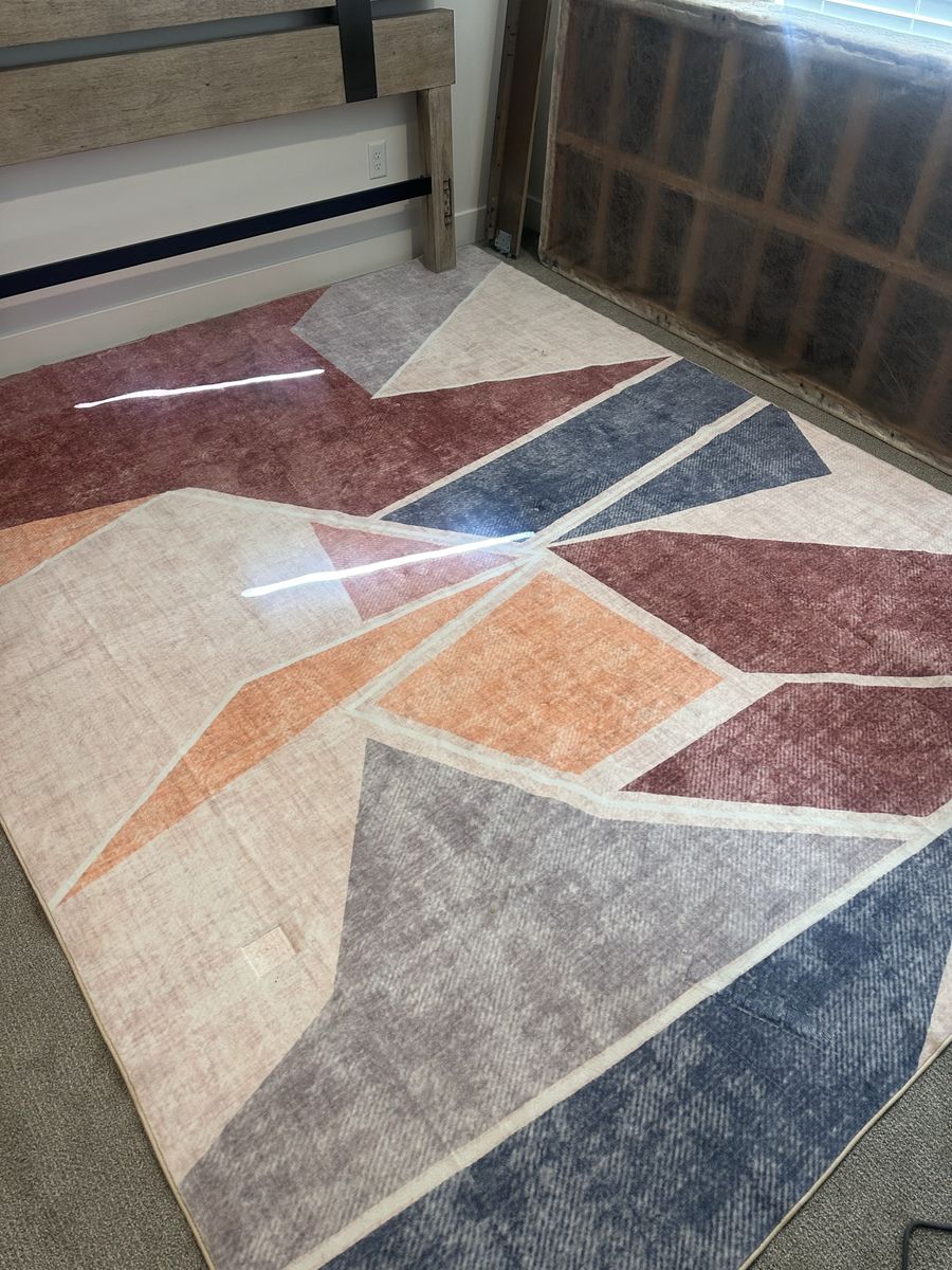 9X10 colorful rug