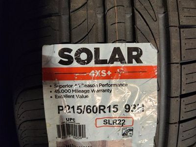 215/60r15 solar 4xs