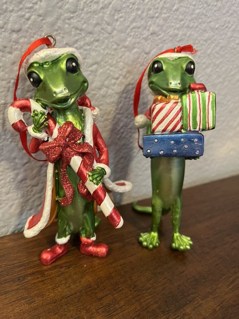 Gecko Lizard Ornaments