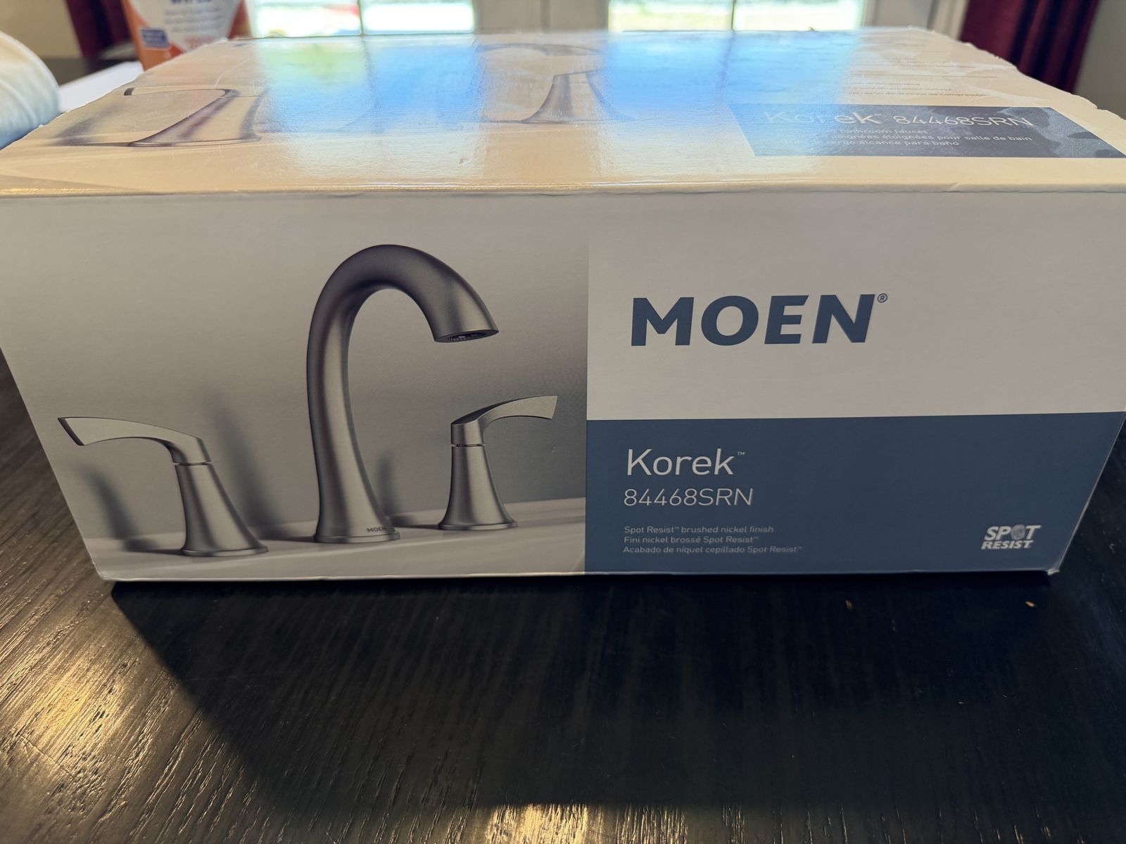 Moen Korek Wide Spread Bath Faucet Brushed Nickel