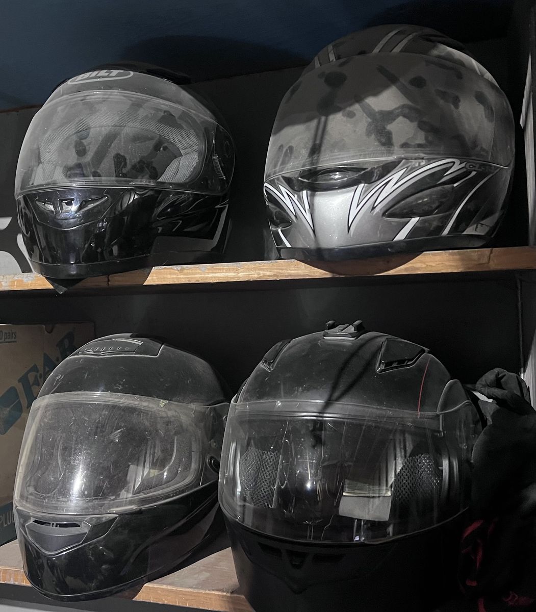 Motorcycle helmets