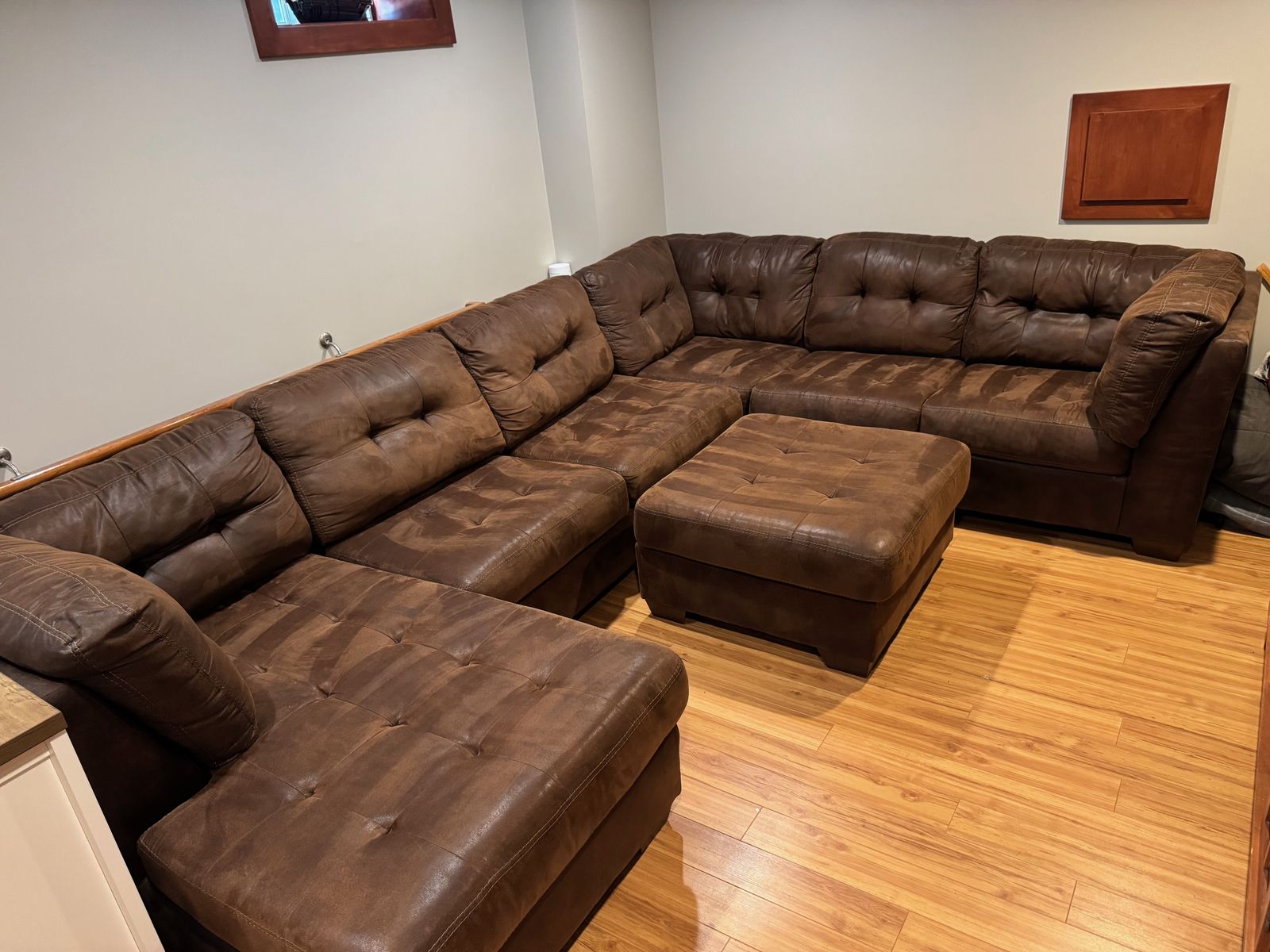 Large sectional sofa, good condition & comfortable