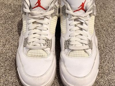 Jordan 4 Retro White Oreo size 10.5