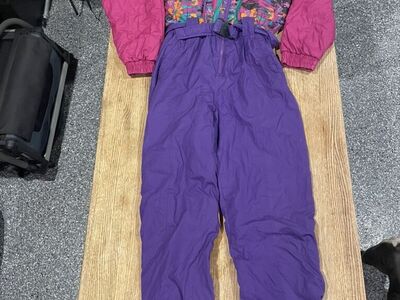 Retro Ski Suit