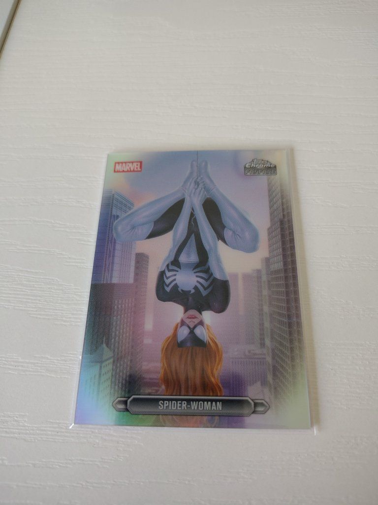 2026 Topps Chrome Marvel Fanfare Spider-Woman #FF-42 Trading Card
