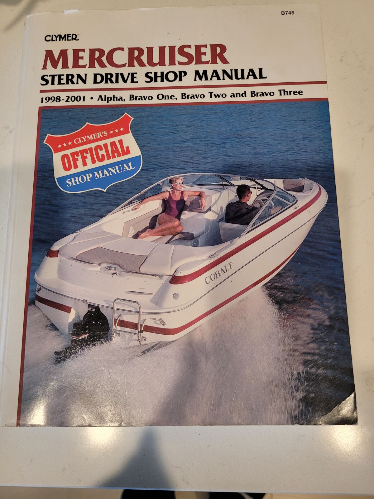 Mercruiser stern drive shop Manual 1998-2001