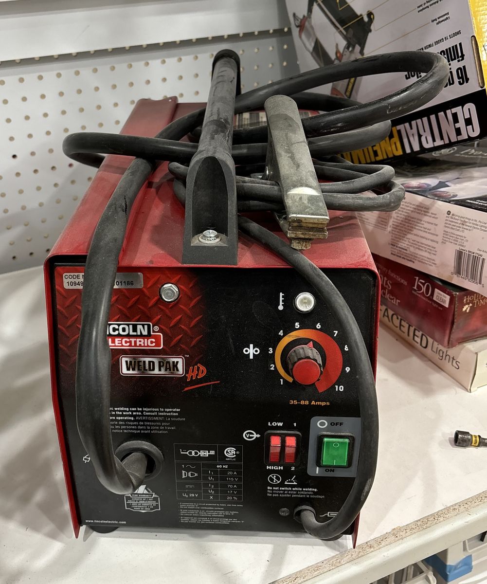 Lincoln Electric Weld Pak HD 35-88 Amps