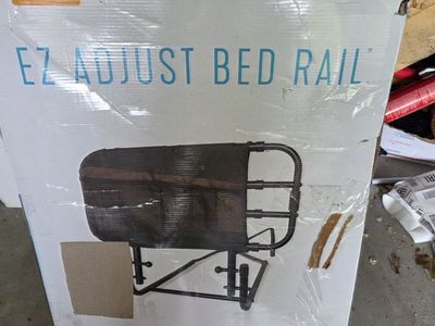 New Open Box Stander EZ Adjust Bed Rail & Safety Assist Handle (Retails $140+)