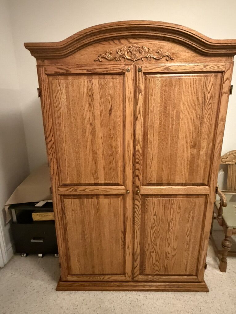 Parker House Armoire Computer Desk