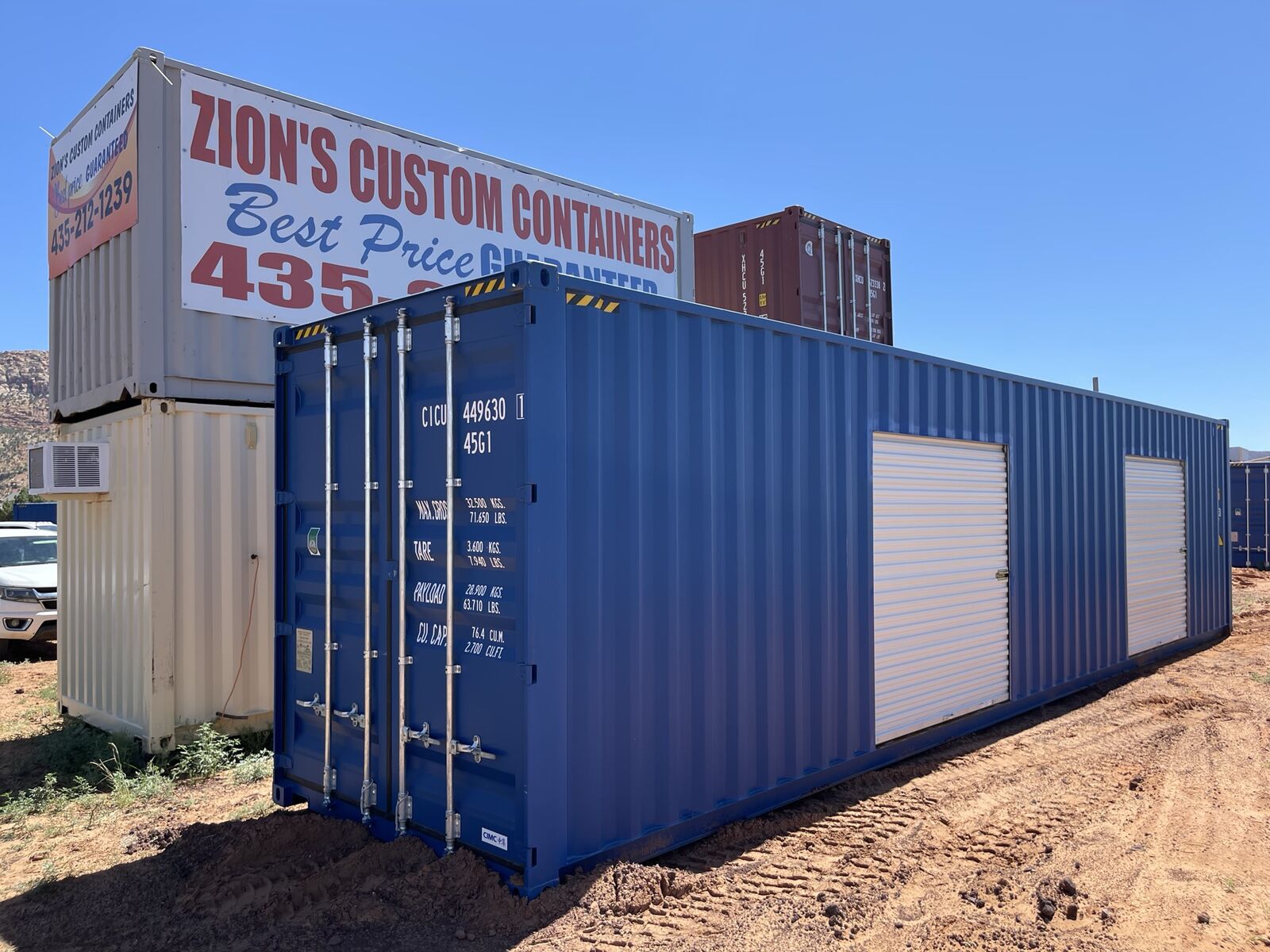 Customized Shipping Containers – Add Man Doors, Roll-Up Doors, Windows & More