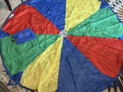 Like New 8ft "Brawny Tough" Play Parachute