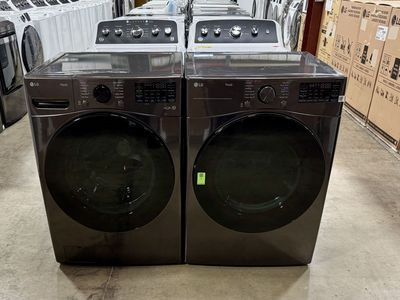 LG SMART WASHER AND DRYER SET WITH WARRANTY