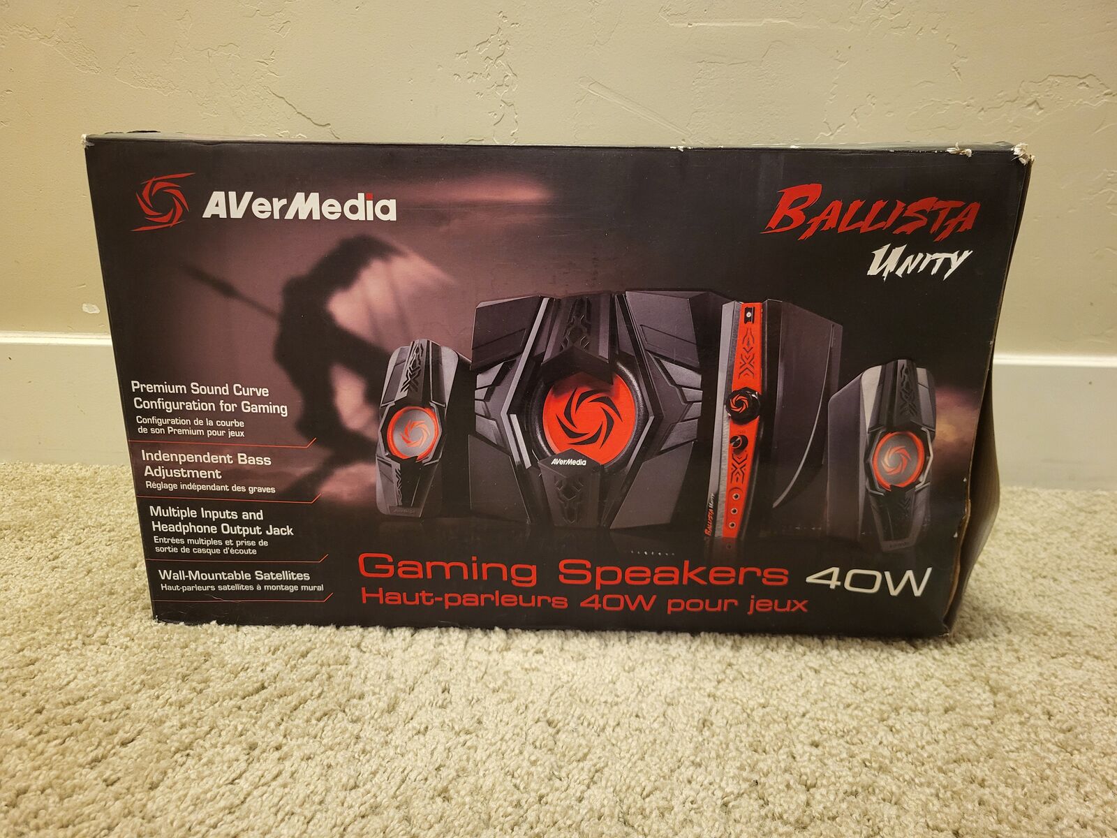 AVerMedia Ballista Unity Gaming Speakers