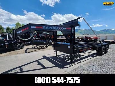 2026 RawMaxx 16' RDX Gooseneck 14K Roll-Off Dump T