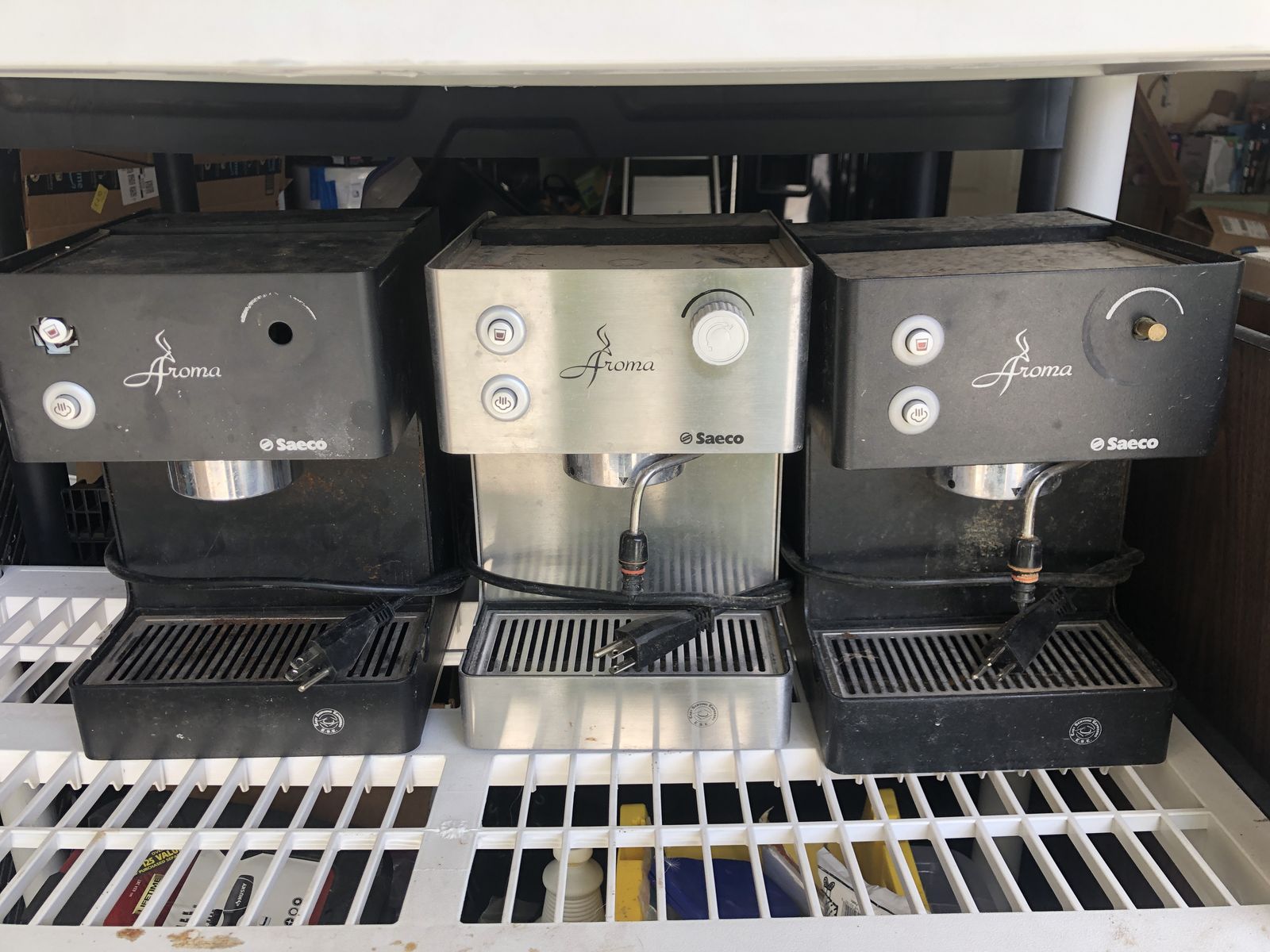 Lot of 3 Saeco Aroma Espresso Machines Coffee Makers