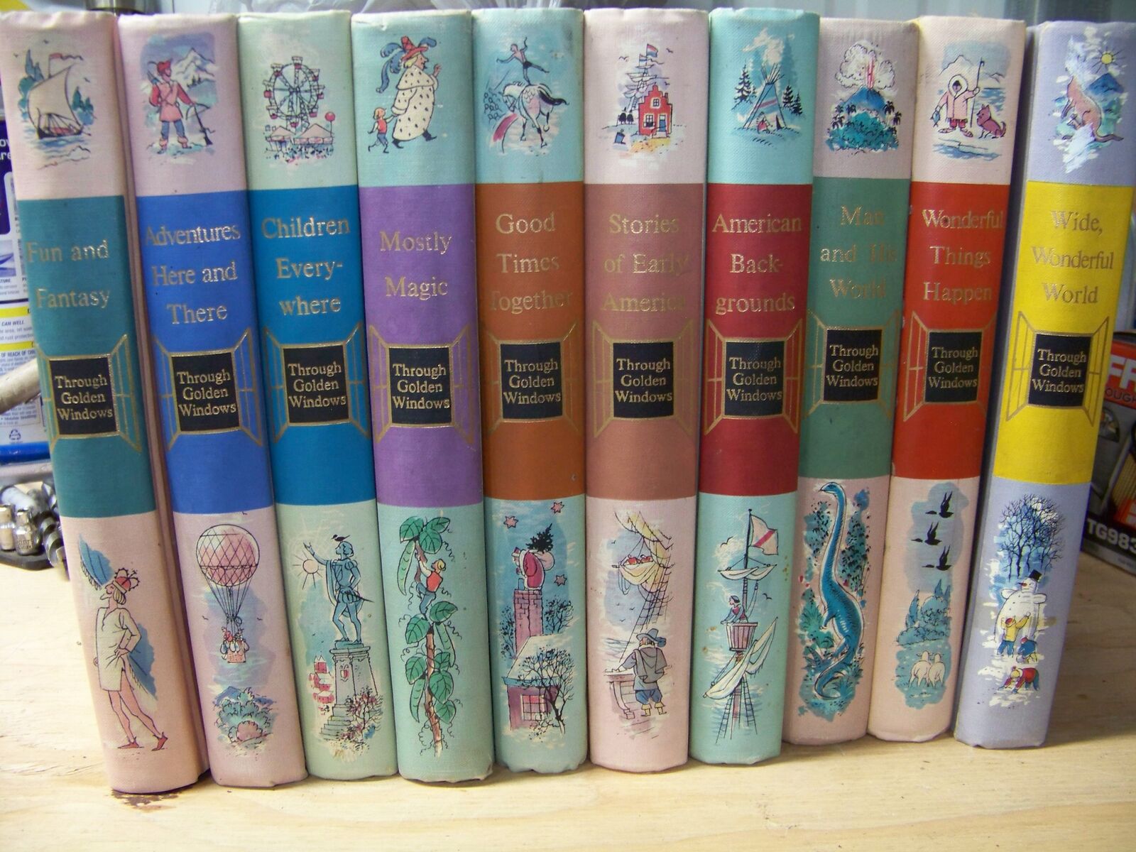 Through Golden Windows 10 Book collection