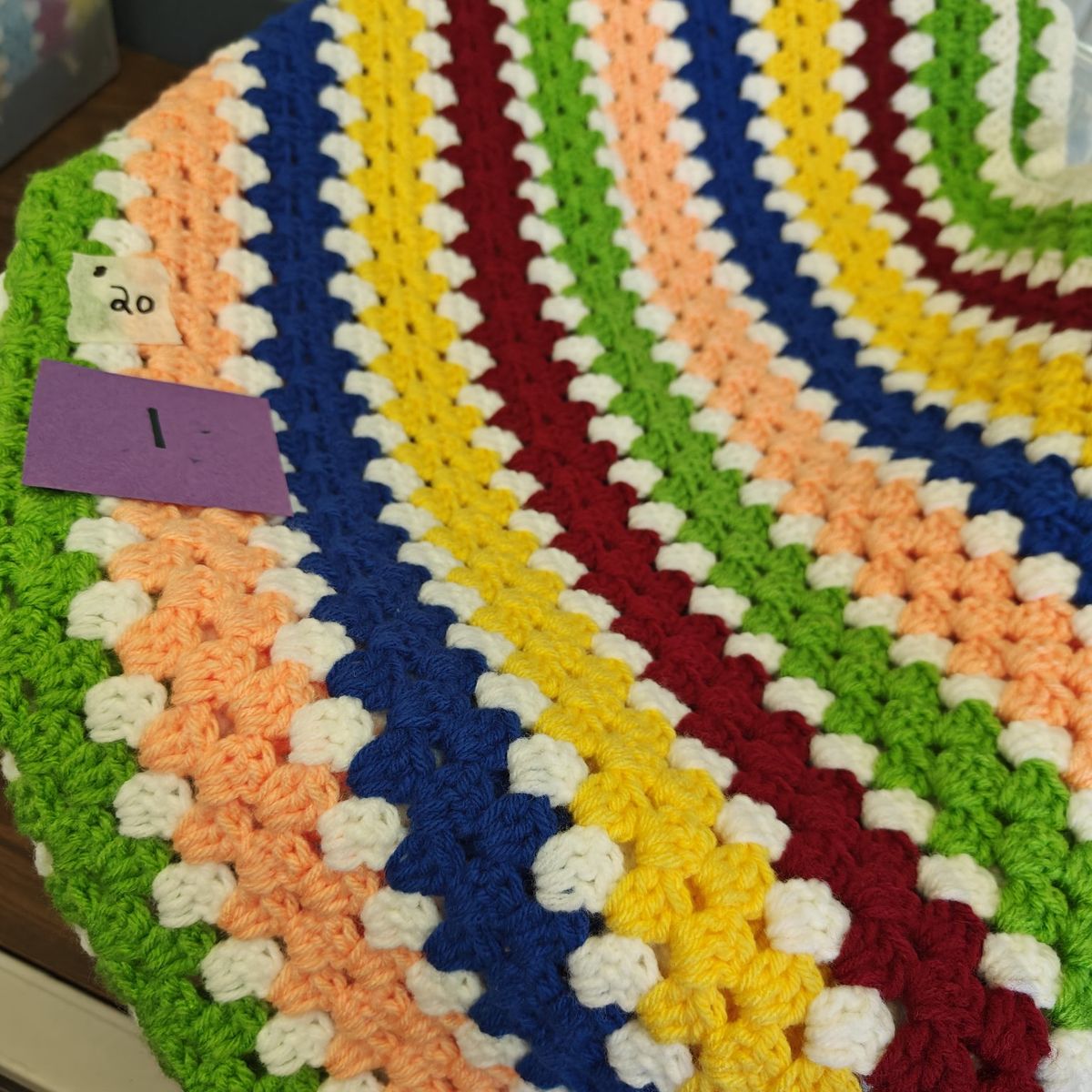 Handmade Crocheted Baby Blankets - Variety of Colors & Styles