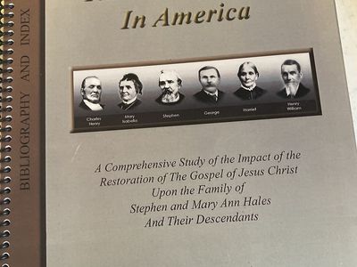 Hales Family Chronicles Volumes 1-3 and index