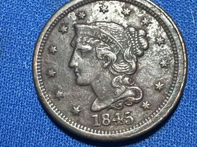 1845 Large Cent