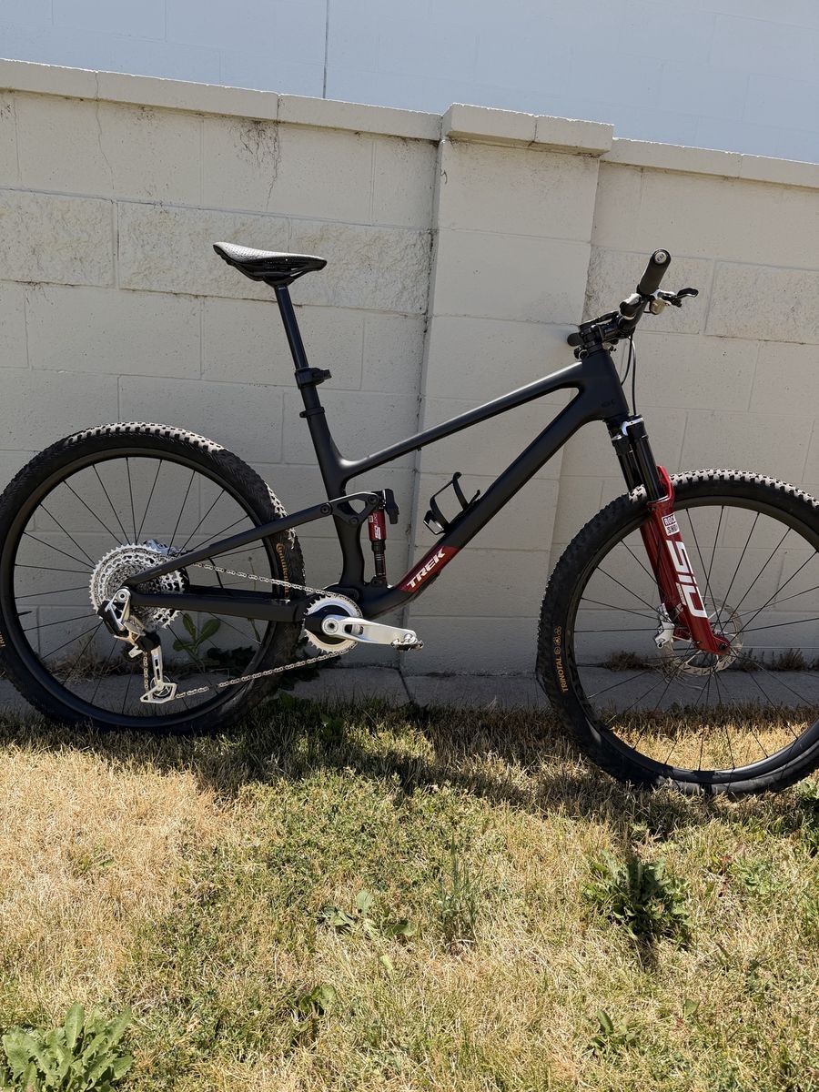 Custom Trek Top Fuel Carbon Full Suspension Mountain Bike XL