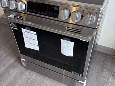 New LG SMART Induction Slide-In Range in PrintProof Convection Air Fry